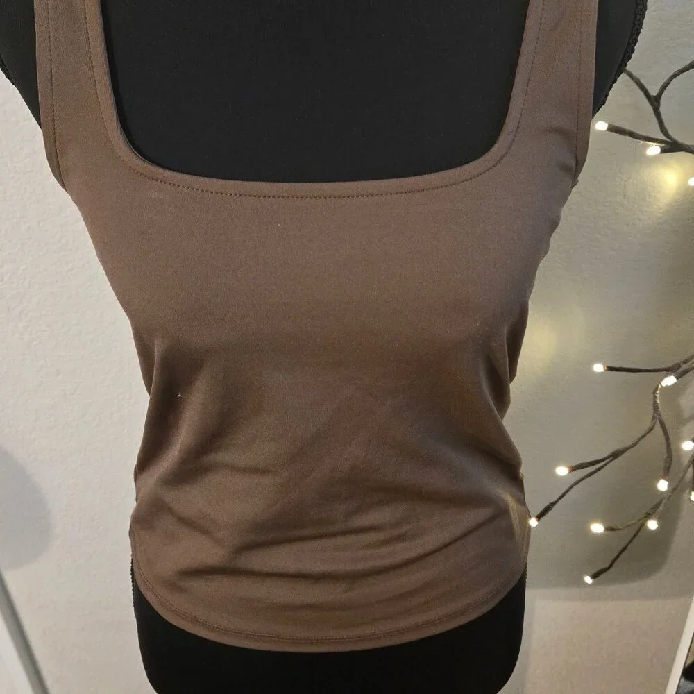 Divided H&M - Small Brown Tank - Pre-owned